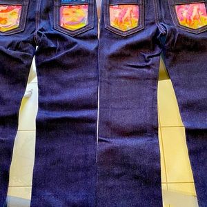 Brand new! Kids moodies peek a boo jeans.